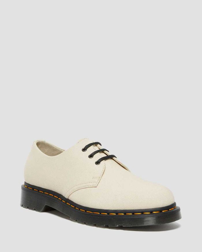 Dr Martens Oxfords Herre Beige 1461 Canvas 1620SWBGP